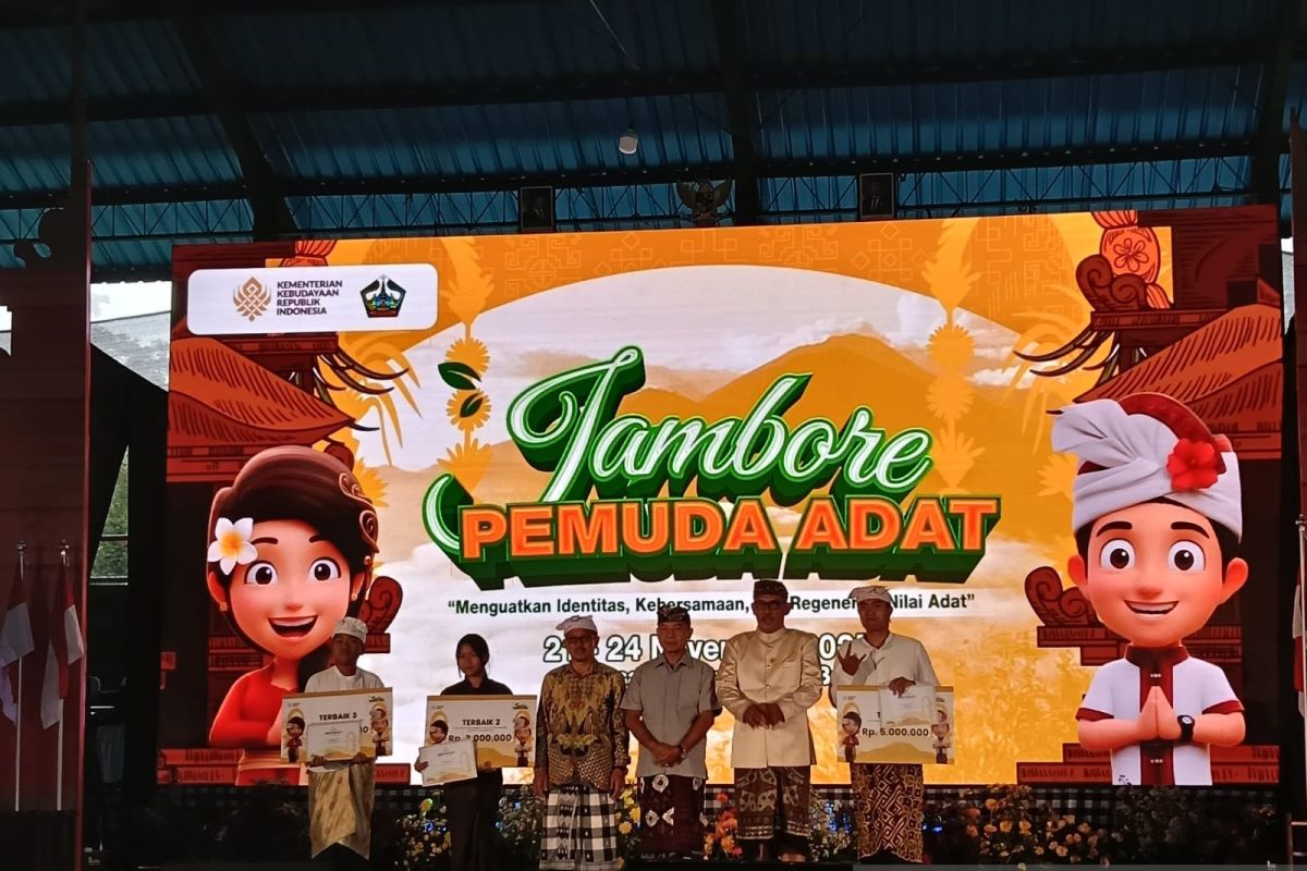 Pemerintah perkuat peran pemuda jaga budaya lewat Jambore Pemuda Adat