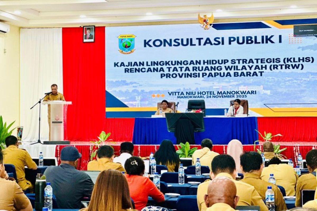 Pemprov Papua Barat integrasikan aspek lingkungan pada RTRW 2025--2045