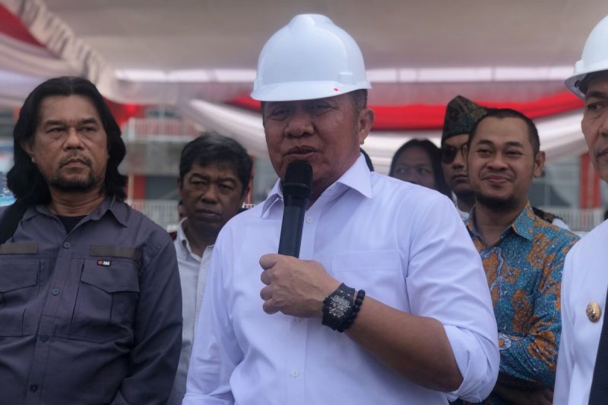 Gubernur targetkan revitalisasi Bundaran Air Mancur Palembang rampung dua bulan