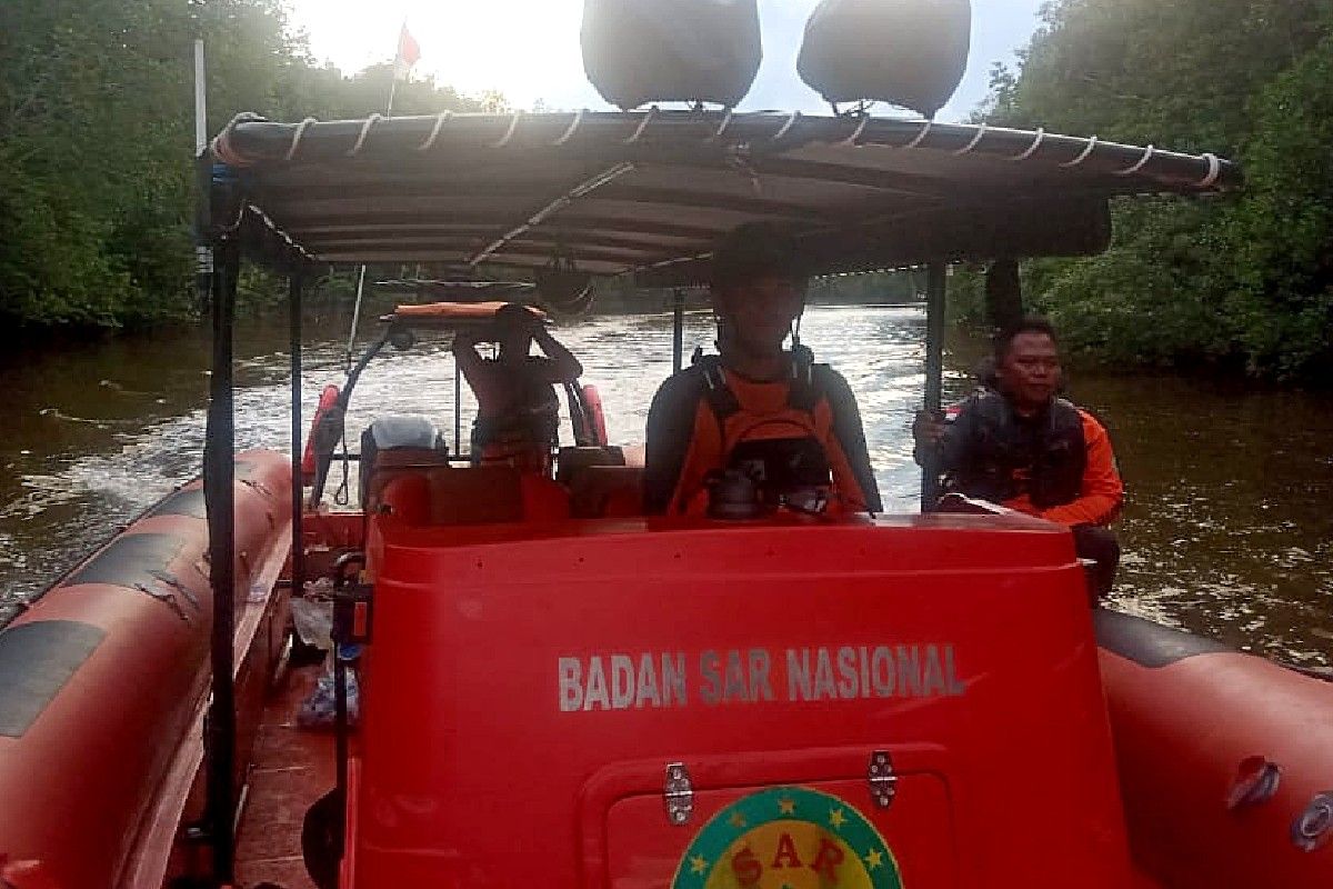 Dua hari pencarian, korban serangan buaya di Pulau Hanaut belum ditemukan