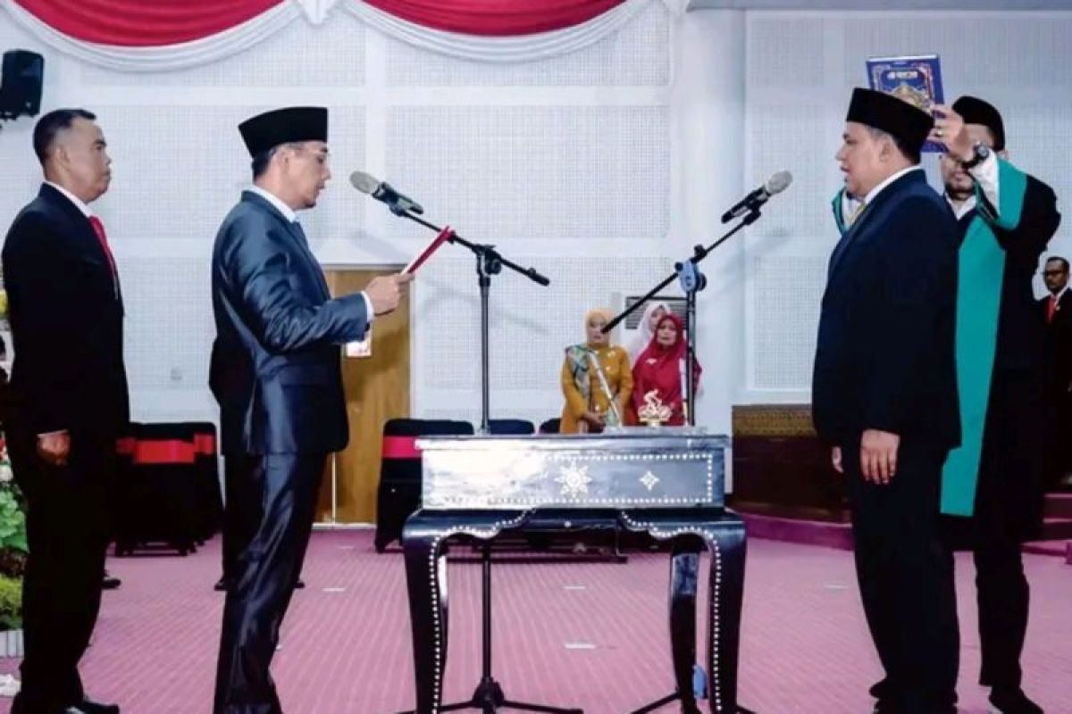 Rasidi dilantik jadi anggota DPRD Lombok Tengah