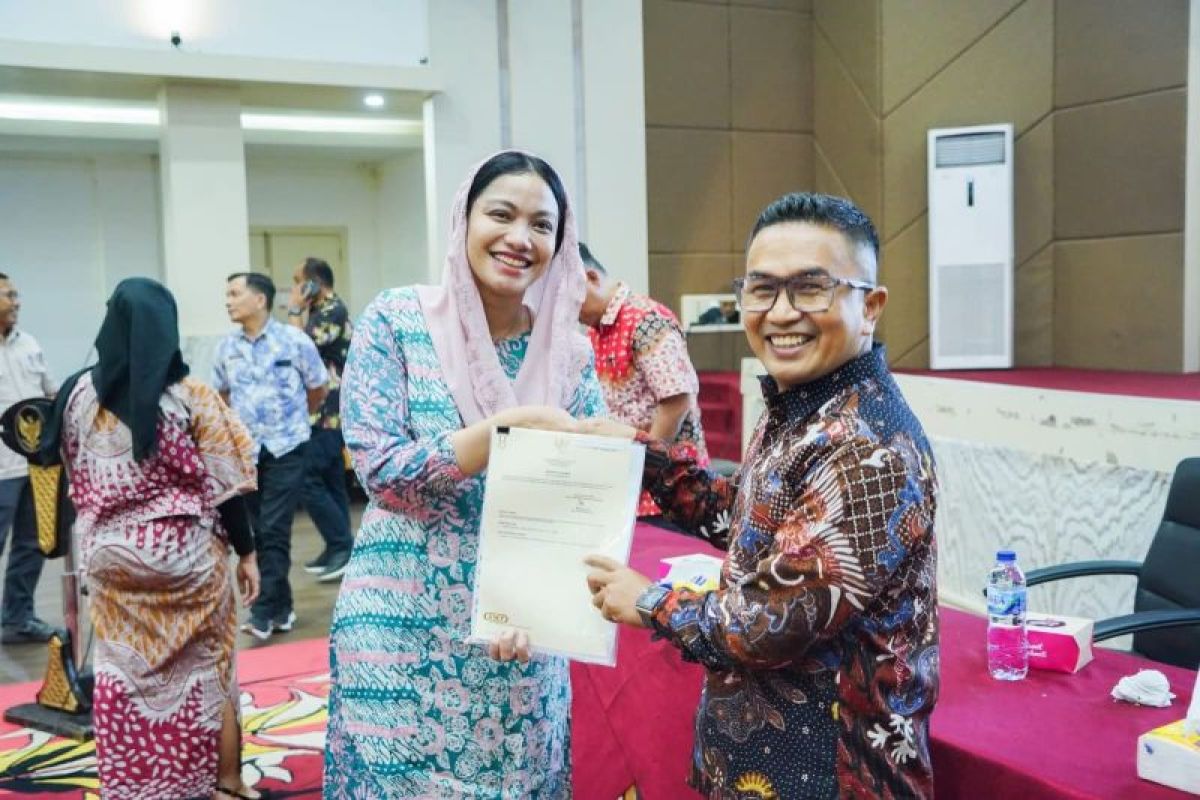 BPN Dharmasraya perkenalkan tiga inovasi layanan pertanahan dan bahas perlindungan tanah ulayat