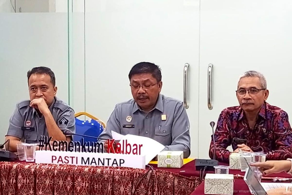 Kemenkum Kalbar bahas finalisasi konsepsi Raperbup RDTR Kelam