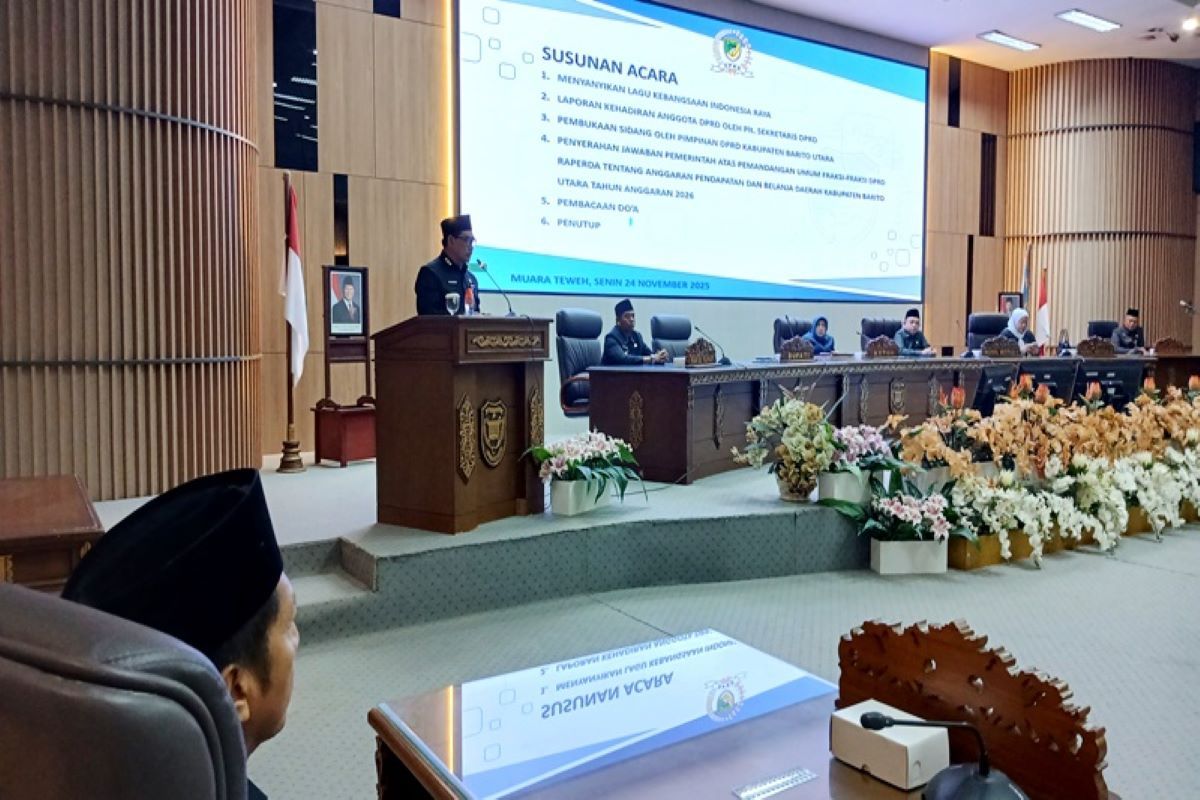 Bupati Barut: Masukan fraksi DPRD penting untuk pembangunan daerah