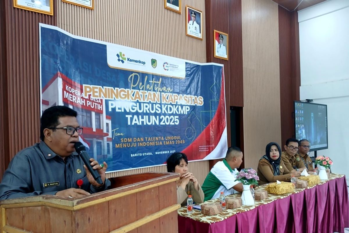 Pemkab Barut tingkatkan kapasitas pengurus Koperasi Merah Putih