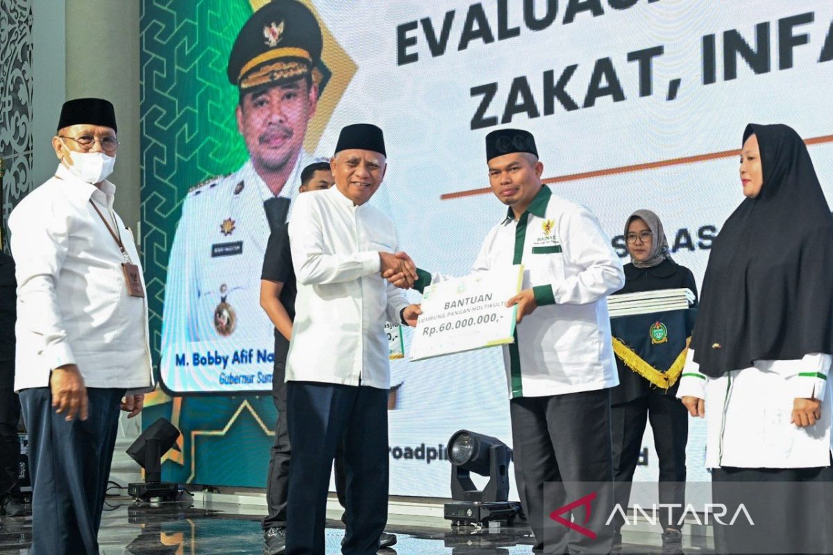 Wagub Sumut: Baznas salurkan zakat mustahik triwulan IV Rp5,4 miliar