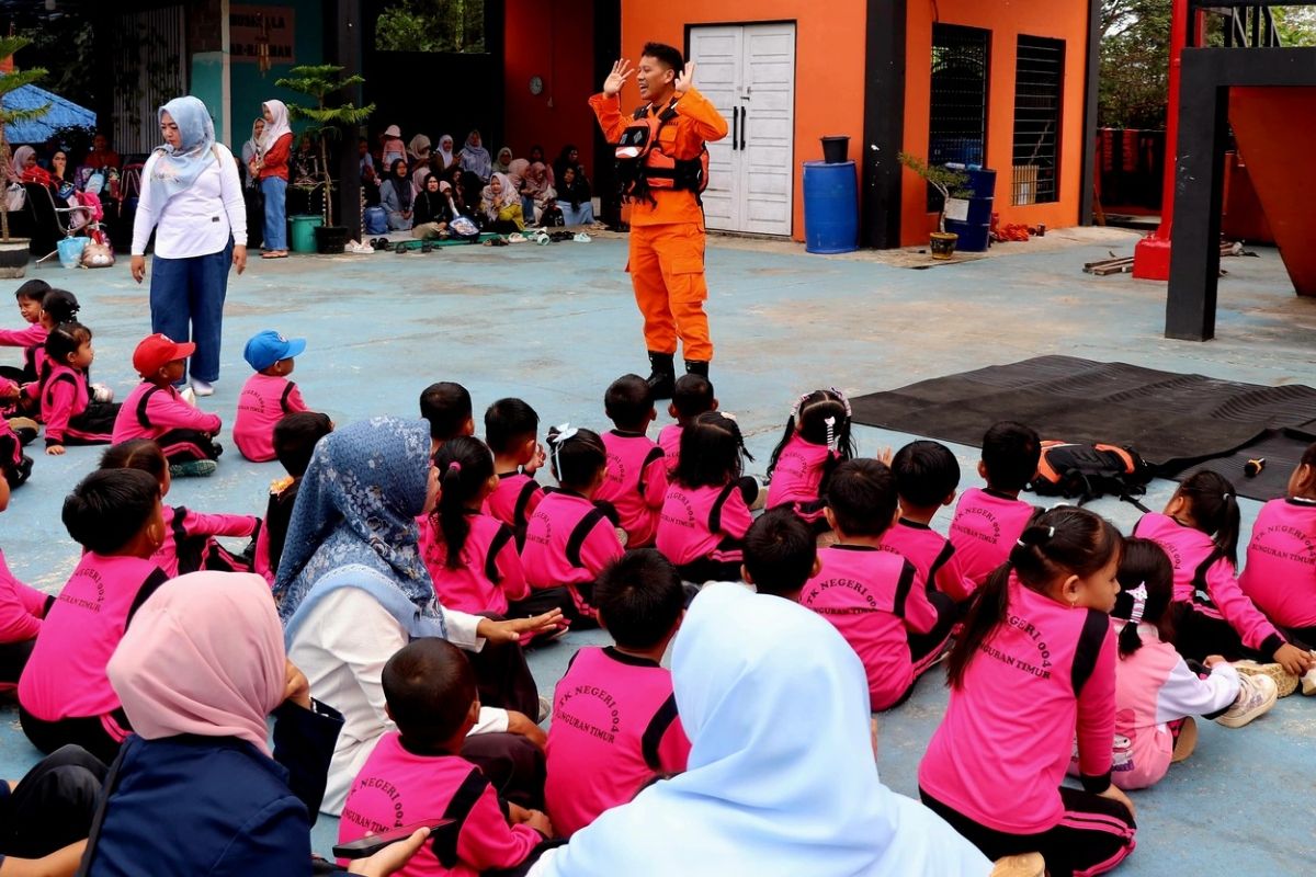 Basarnas Natuna tingkatkan kesadaran keselamatan murid PAUD