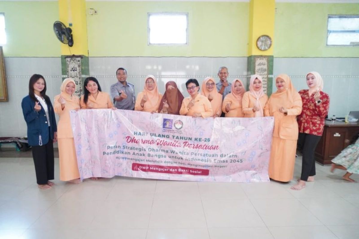 Kemenkum Jateng dan DWP bakti sosial di Panti Asuhan Rahmatan Lil Alamin