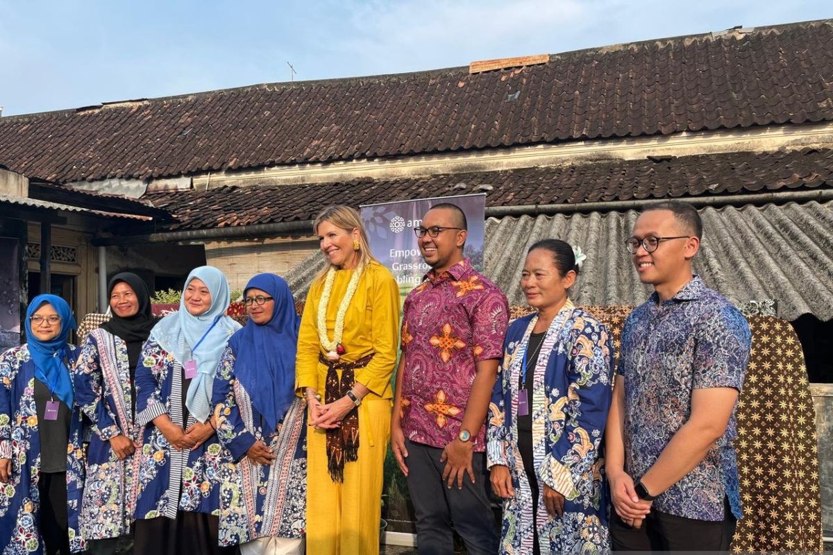 Ratu Maxima bahas soal kesehatan finansial saat kunjungan ke Solo