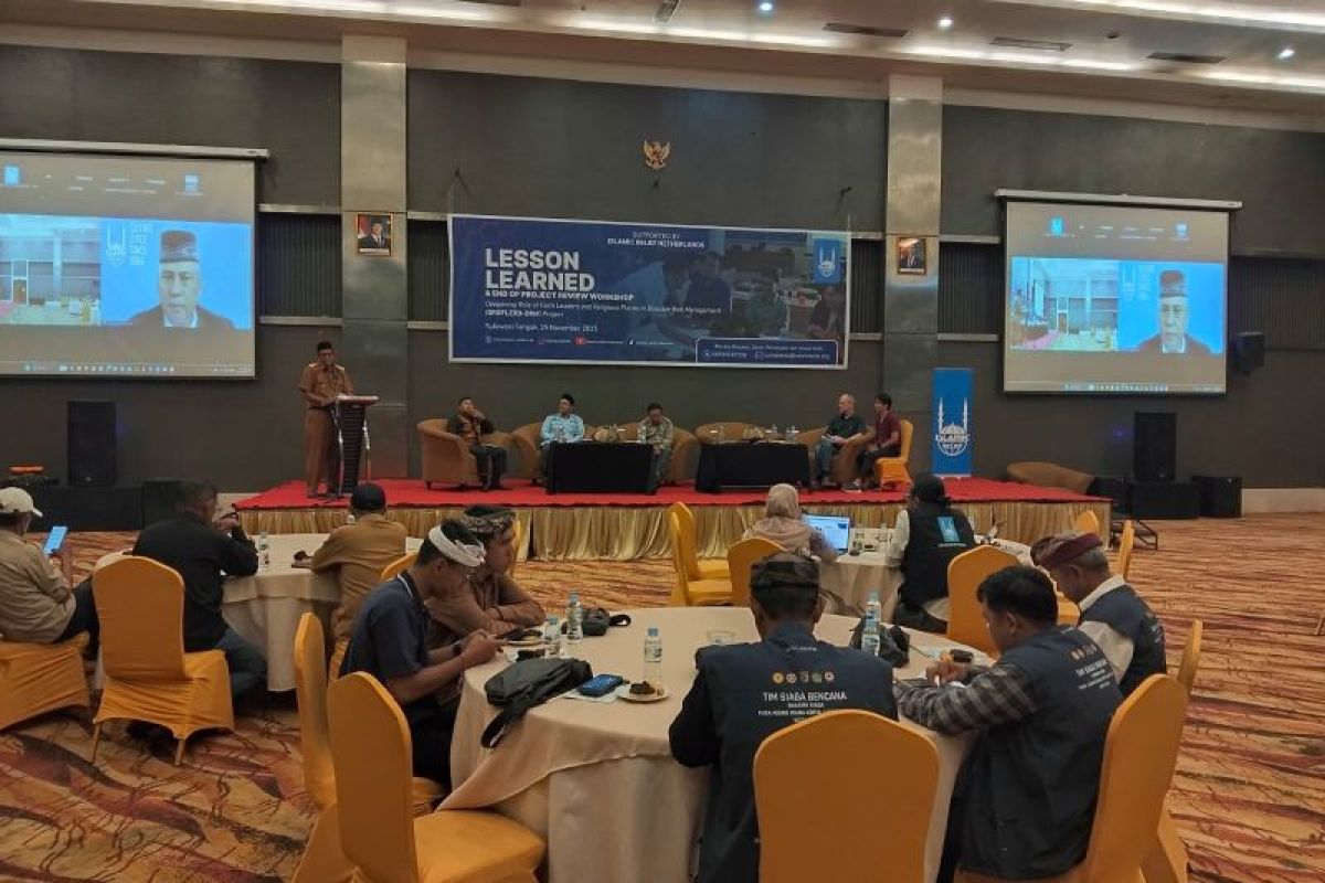 Pemprov Sulteng: Kolaborasi bersama pemuka agama perkuat mitigasi bencana