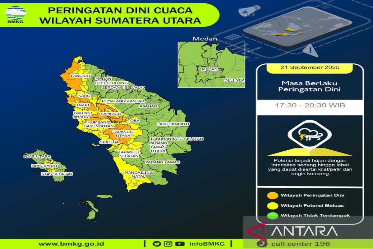Camat Panyabungan Timur instruksikan desa siaga banjir dan longsor