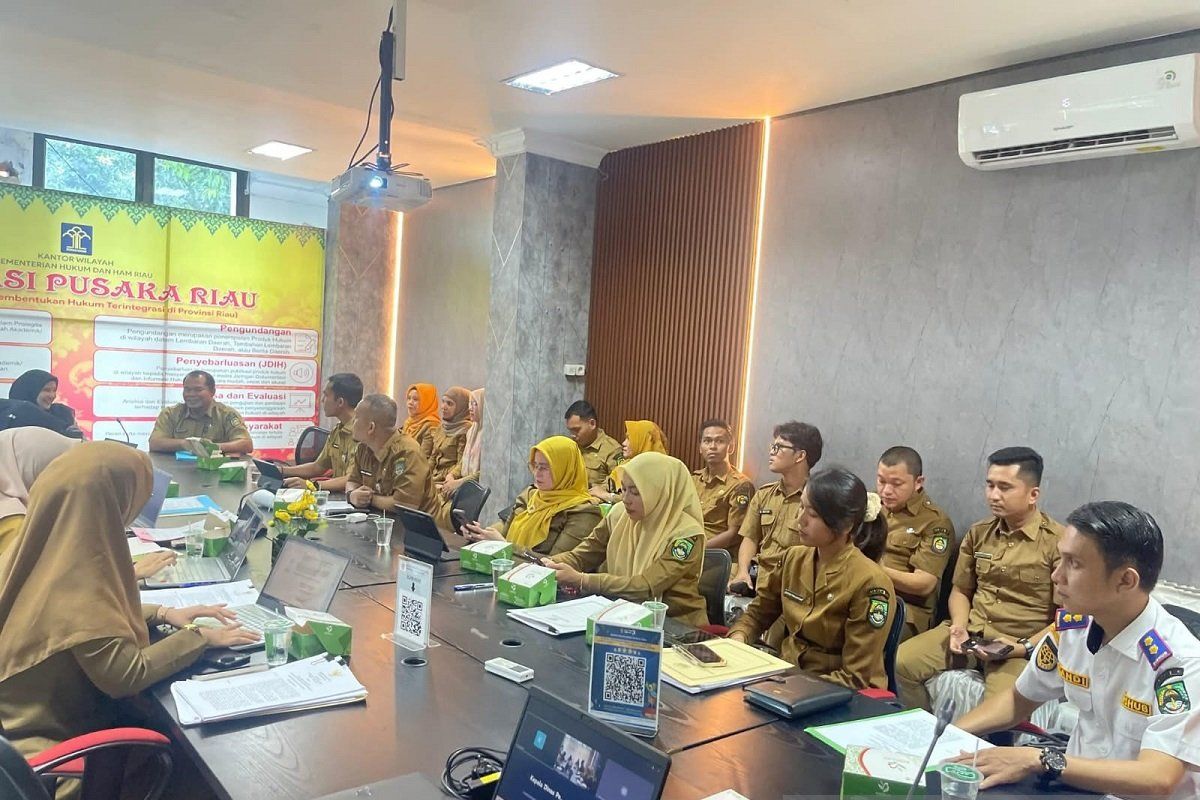 Kemenkum Riau Dorong Penataan Regulasi Daerah yang Efektif dan Berkeadilan