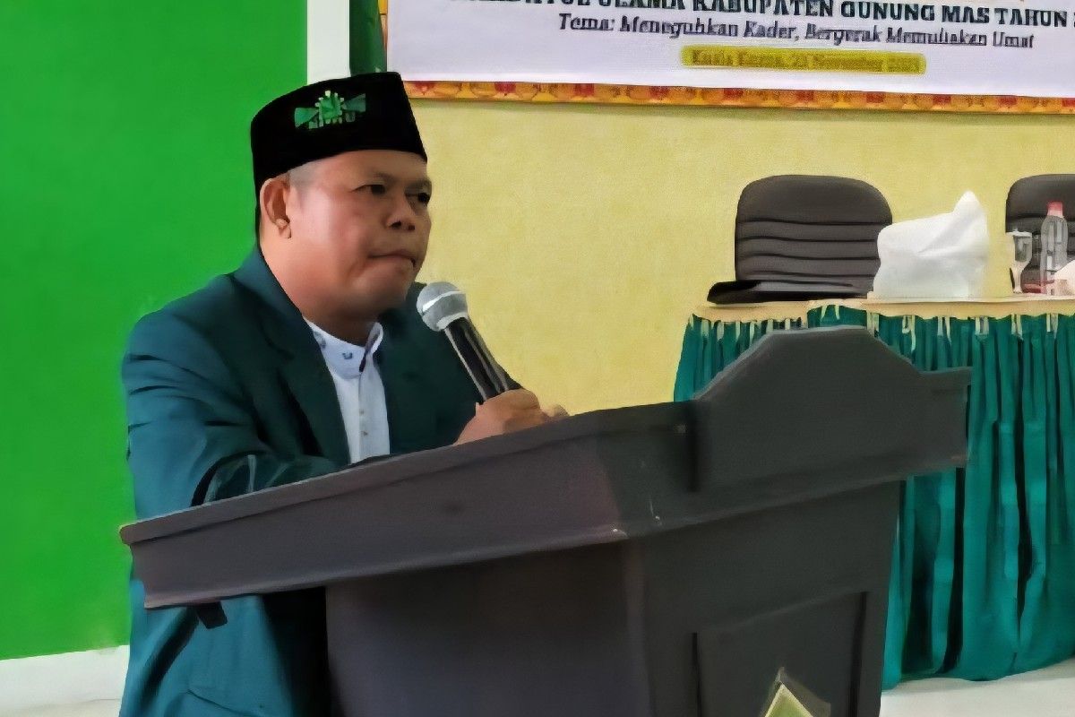 Nofyan Gerhana bertekad perkuat peran PCNU Gumas di tengah masyarakat