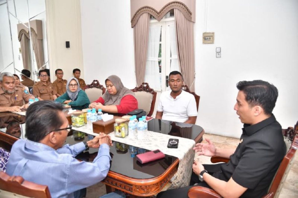 Pedagang Silo dan Pemko Sawahlunto tingkatkan sinergi untuk pembangunan infrastruktur pasar kuliner