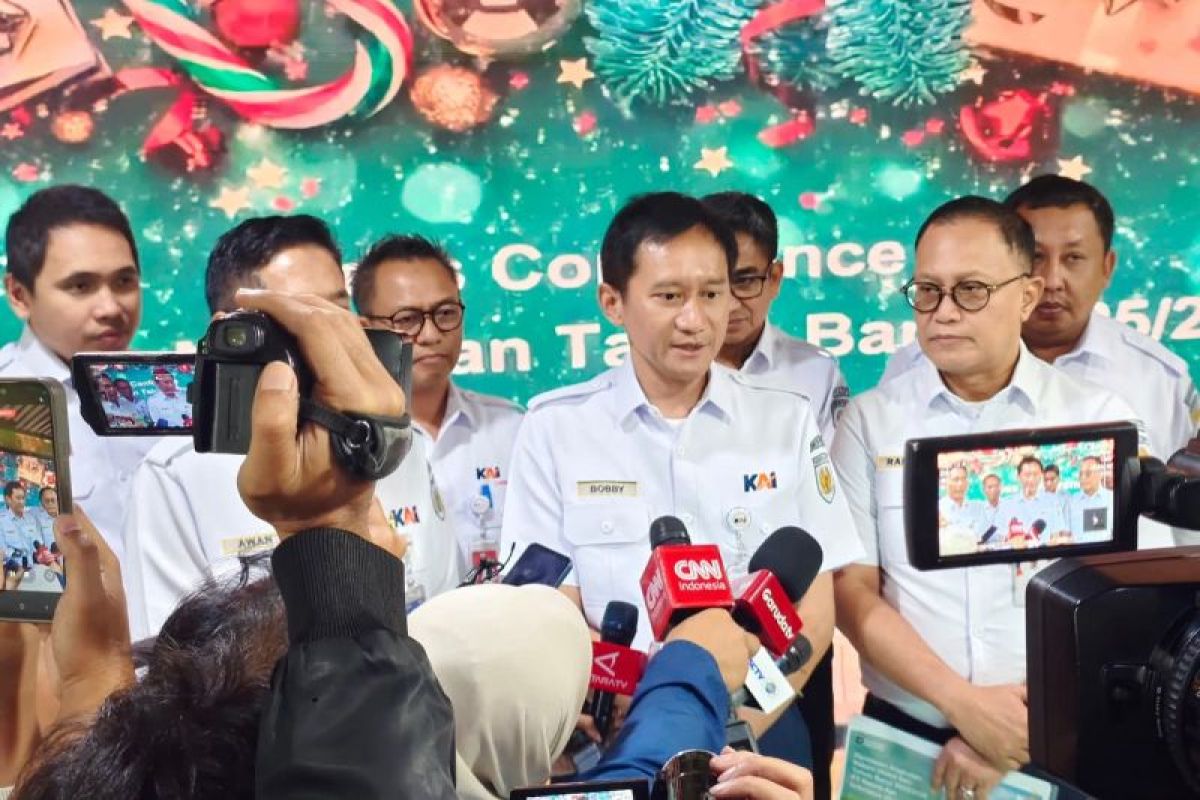 KAI Tetapkan Kesiapan Penuh untuk Angkutan Natal dan Tahun Baru 2025/2026