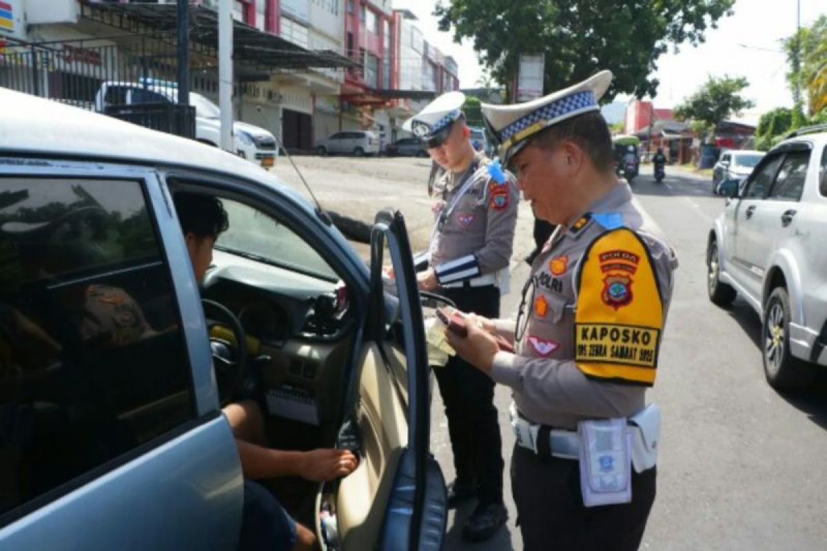 Polisi jaring 4.103 pelanggar lalu lintas saat 'Operasi Zebra Samrat' 2025