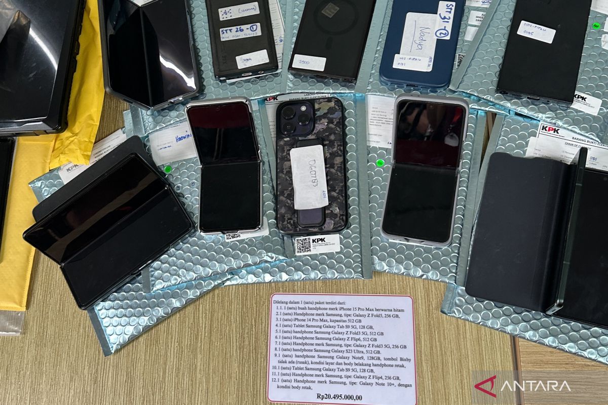 KPK mulai lelang 176 lot barang sitaan selama 10 November-9 Desember