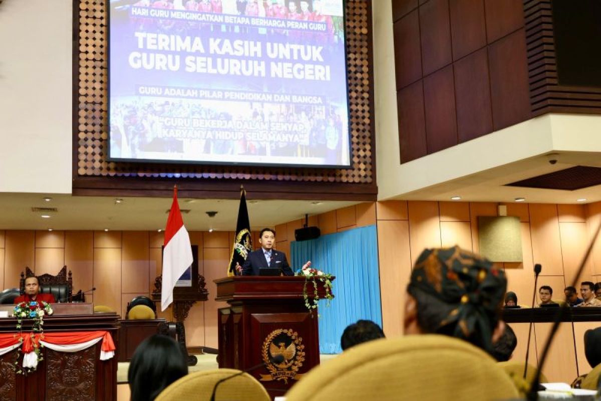 Ibas: Kesejahteraan guru jadi prioritas wujudkan Indonesia Emas 2045