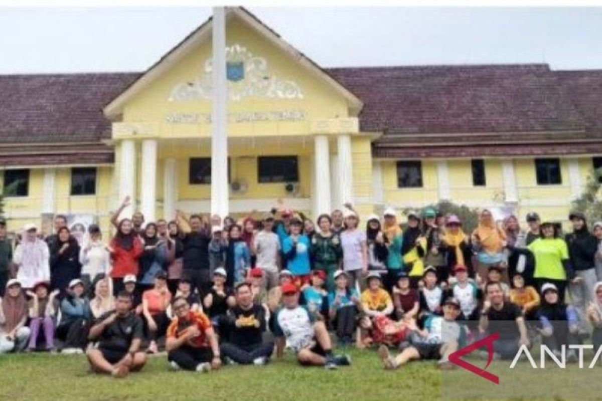 Bangka Tengah jaga kebugaran ASN melalui kegiatan Hash Korpri