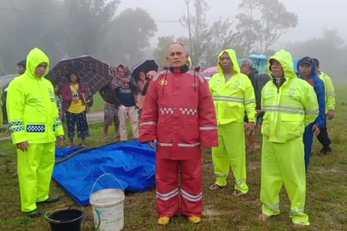 Polres Humbahas sebut dua orang meninggal dunia akibat banjir bandang