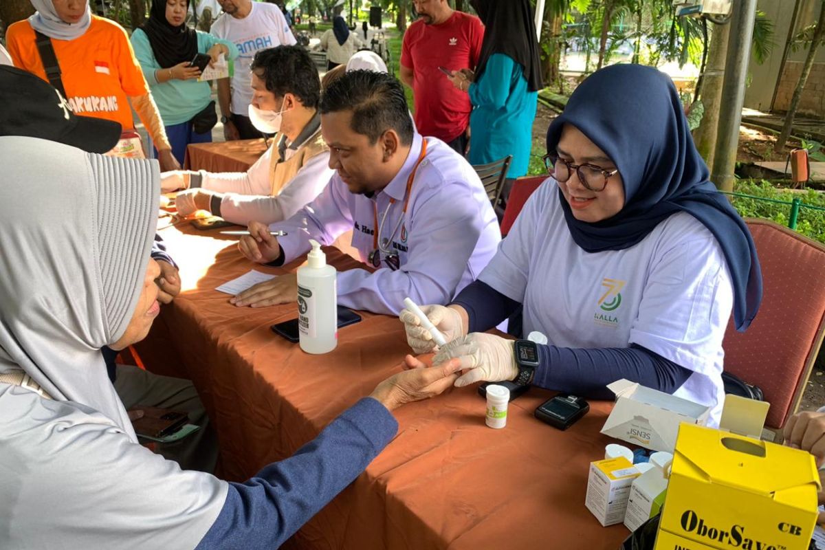 Kalla Land dorong kesadaran kesehatan melalui pemeriksaan gratis