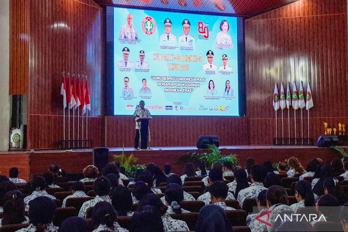 Gubernur NTT mendorong PGRI perkuat peran pendidikan di daerah 3T
