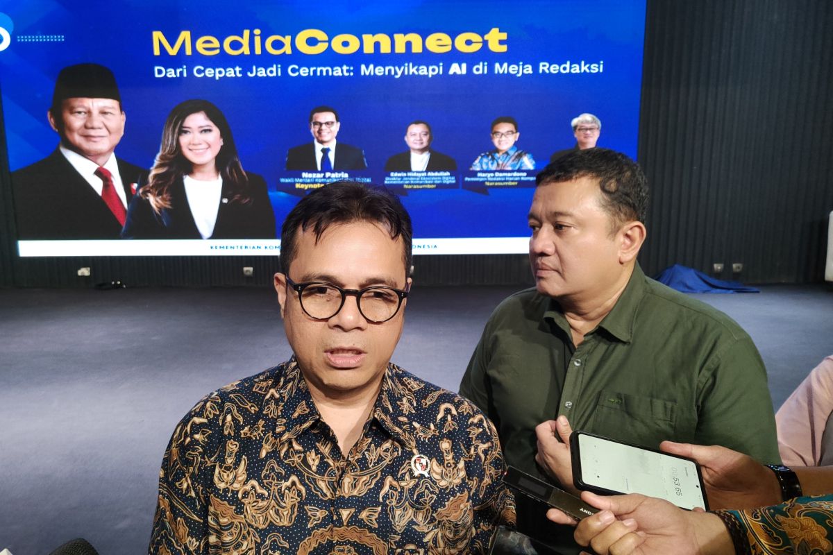 Kemenkomdigi: Setiap usaha pembuatan AI berdaulat Indonesia