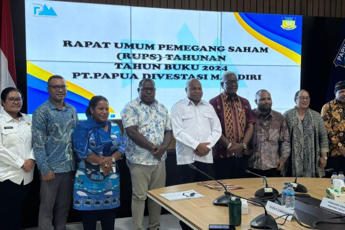 Gubernur Papua dan Bupati Mimika gelar RUPS saham 10 persen PTFI