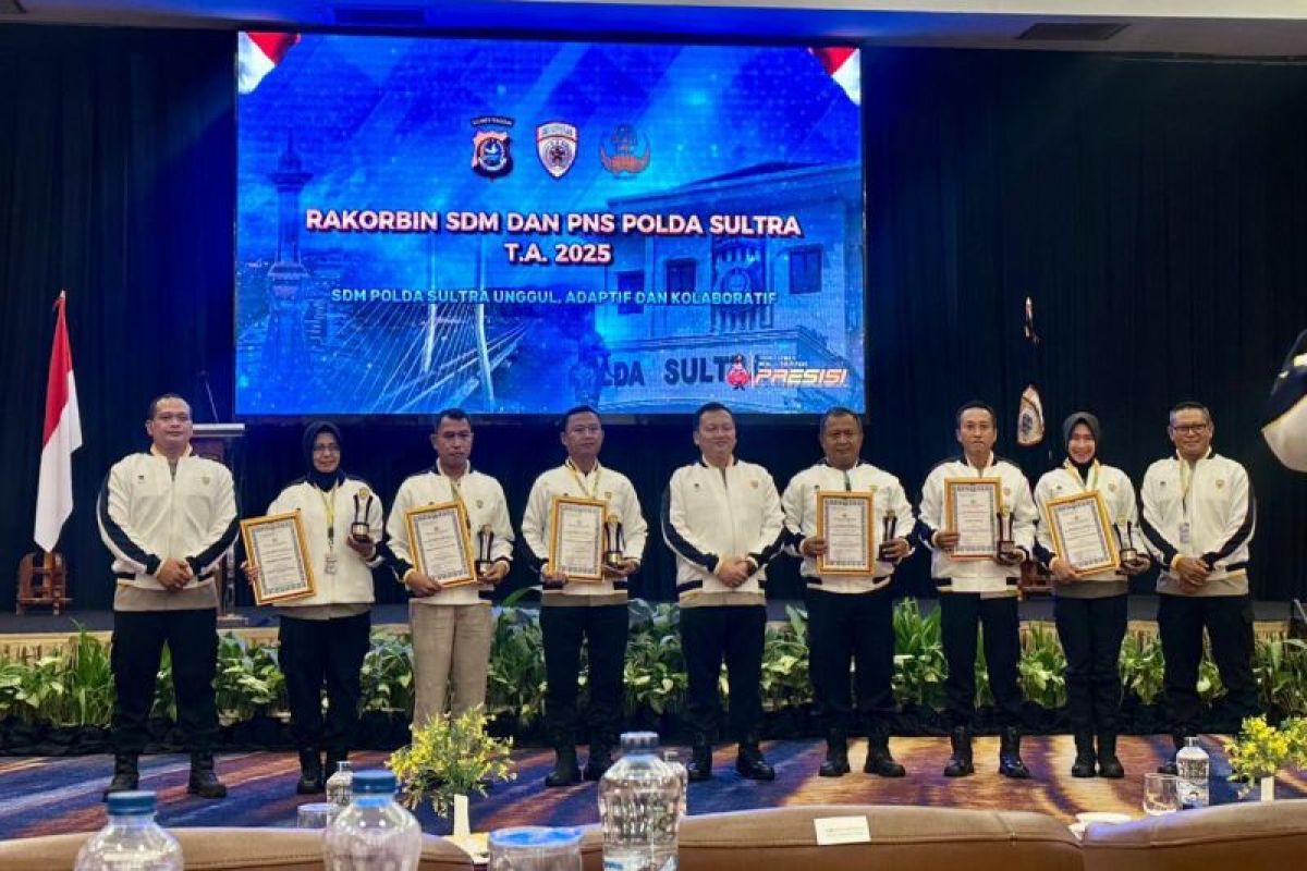 Ditreskrimsus Polda Sultra raih penghargaan satuan kerja terbaik dari Polri
