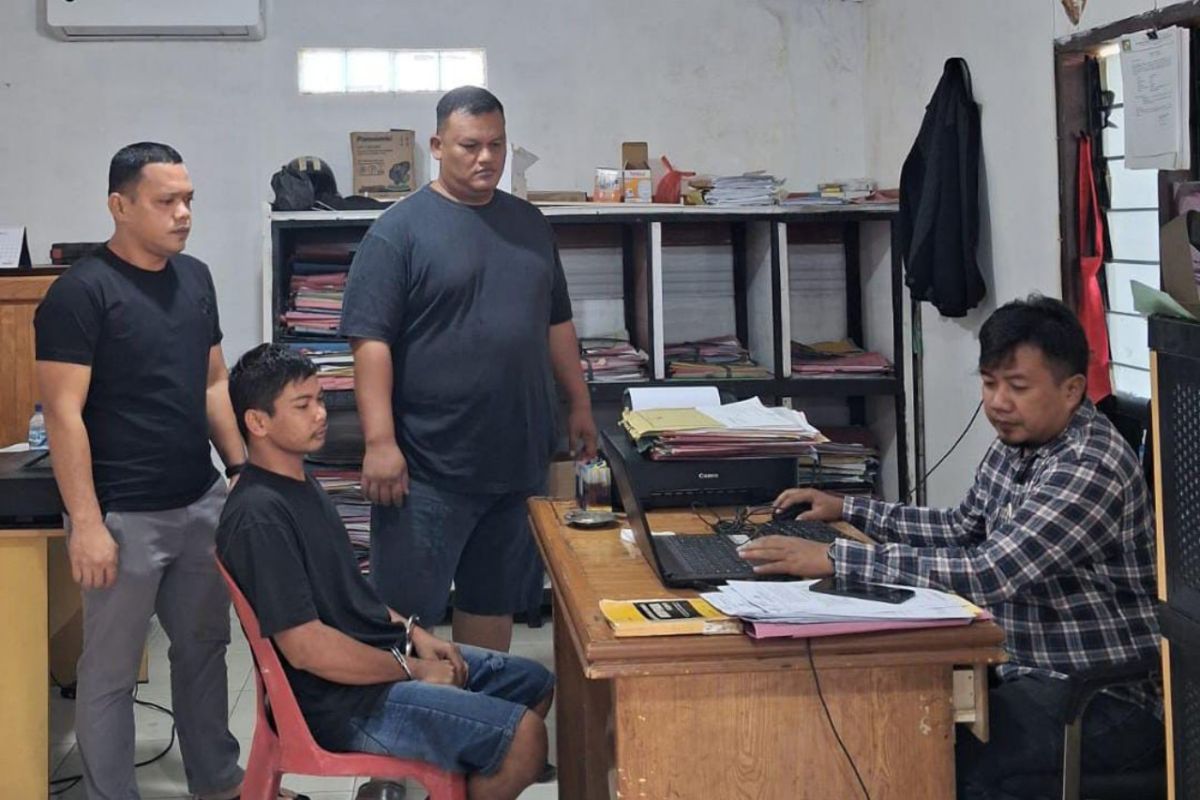 Larikan mobil rental, pelaku ditangkap Polres Simalungun di Riau