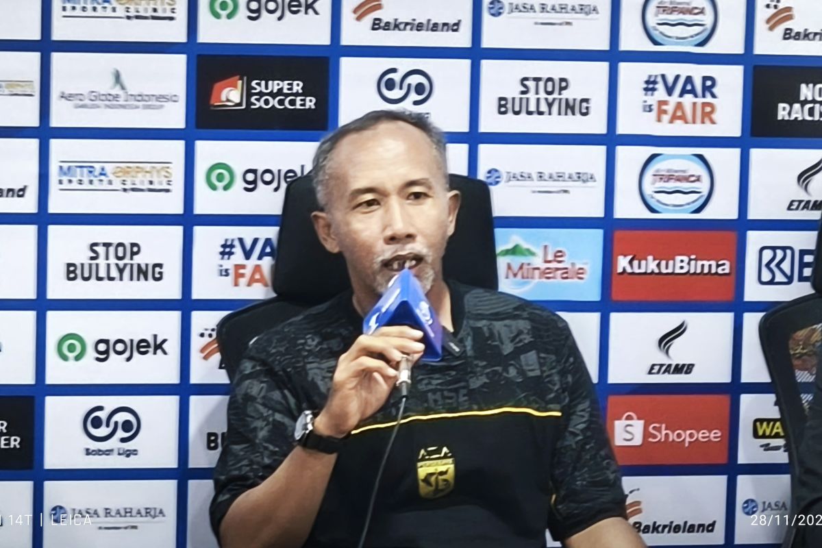 Uston Nawawi kecewa dengan hasil imbang lawan Bhayangkara