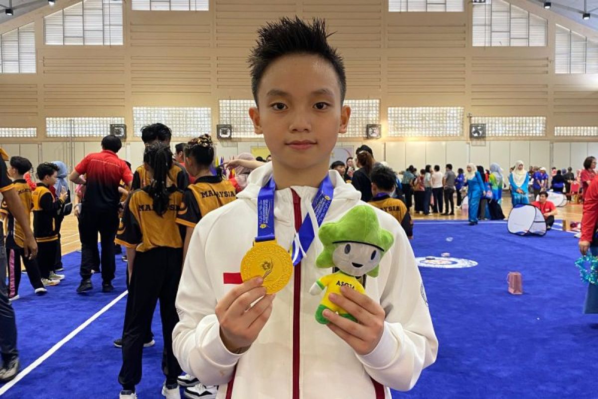 Atlet wushu Lampung raih emas di ASEAN School Games 2025