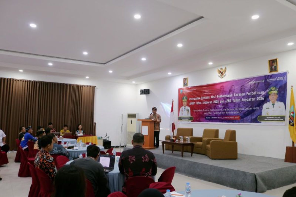 Pemprov Kaltara Susun Rencana Aksi Pembangunan Perbatasan