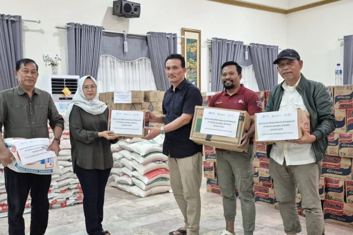 PGE salurkan bantuan untuk korban banjir di Aceh Utara dan Lhokseumawe