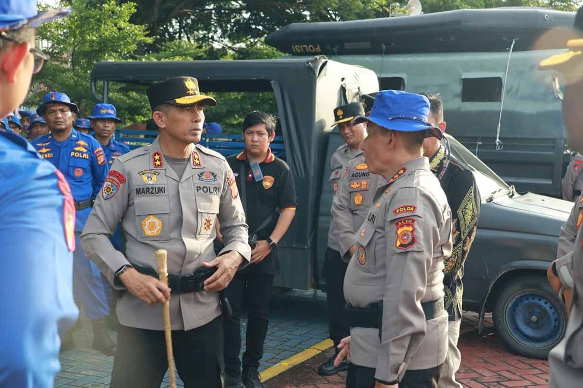 Kapolda kerahkan 855 personel BKO bantu penanganan bencana Aceh