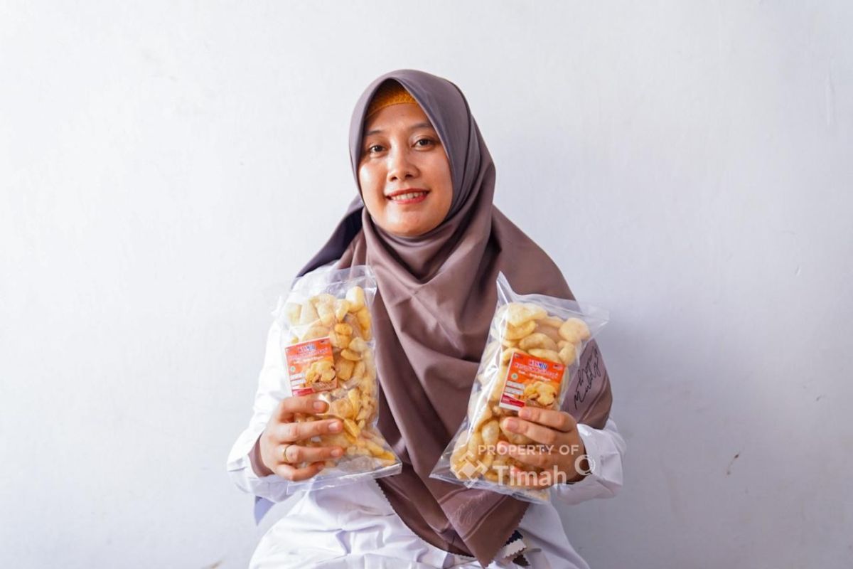 Perjalanan kerupuk kulit sapi WanMiQ bersama PT Timah