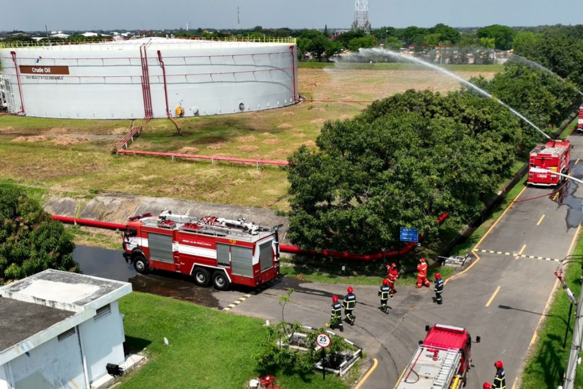 Pertamina EP tingkatkan kesiapsiagaan darurat di MOS Balongan