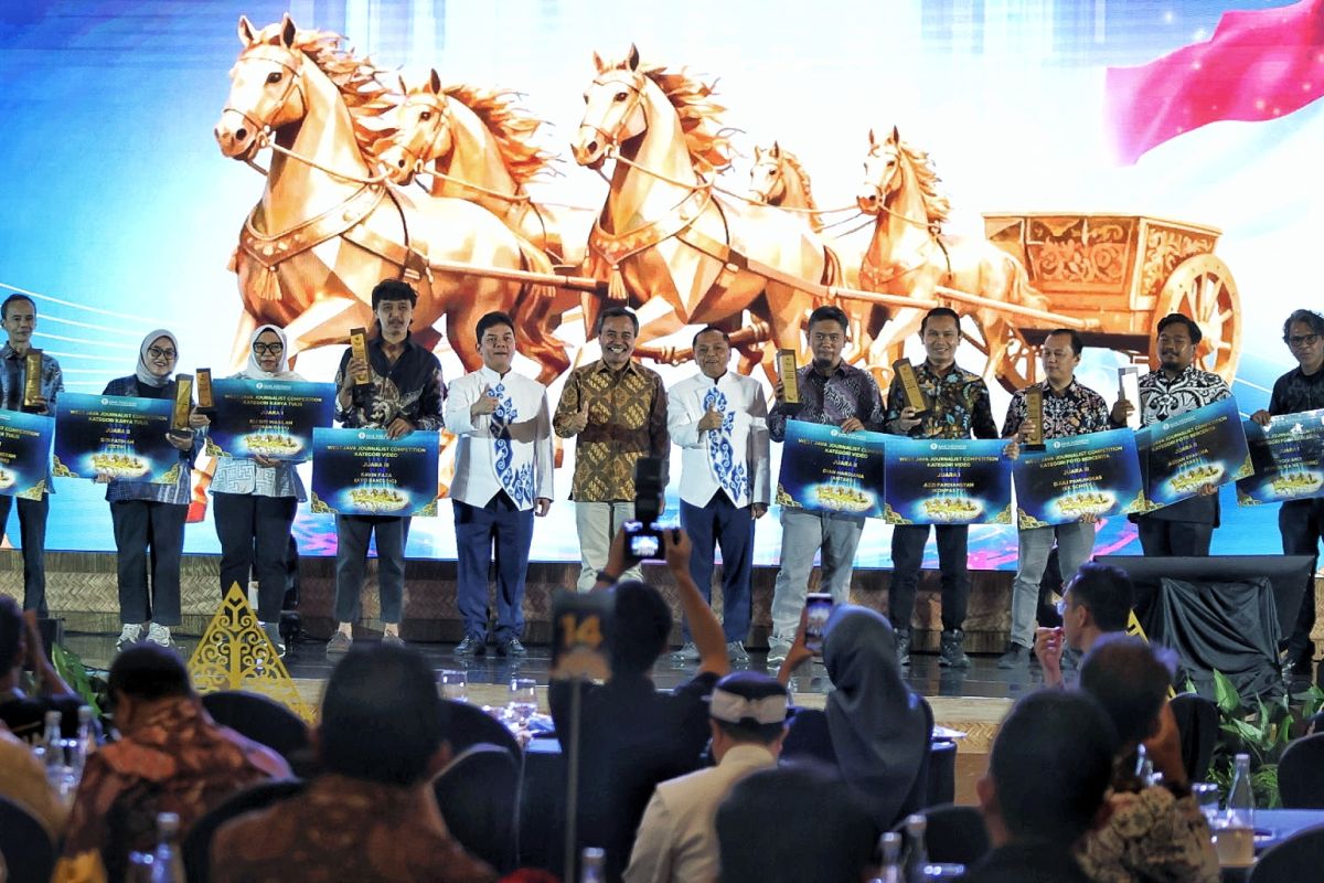 Tiga jurnalis ANTARA raih penghargaan di WJJC 2025 BI Jawa Barat