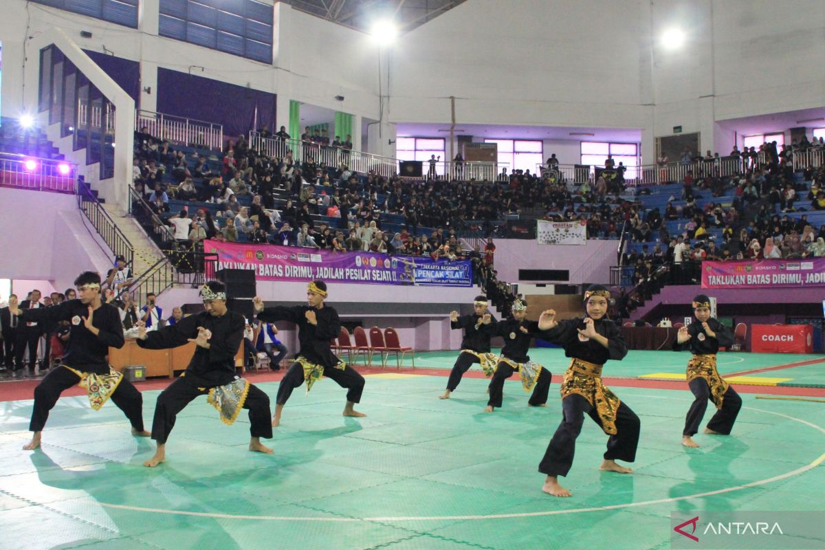 Ribuan atlet ikuti Kejuaraan Jakarta Nasional Pencak Silat
