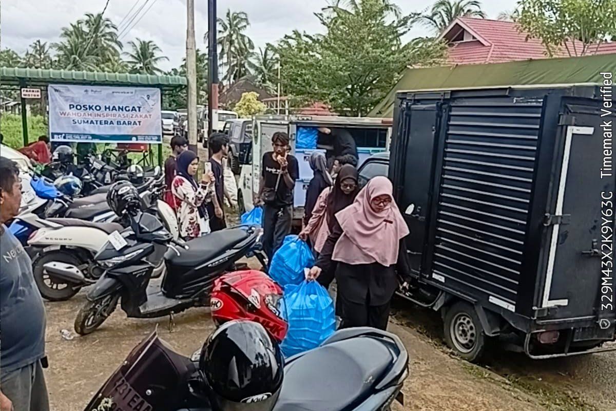 SPPG alihkan MGB kepada penyintas banjir Padang