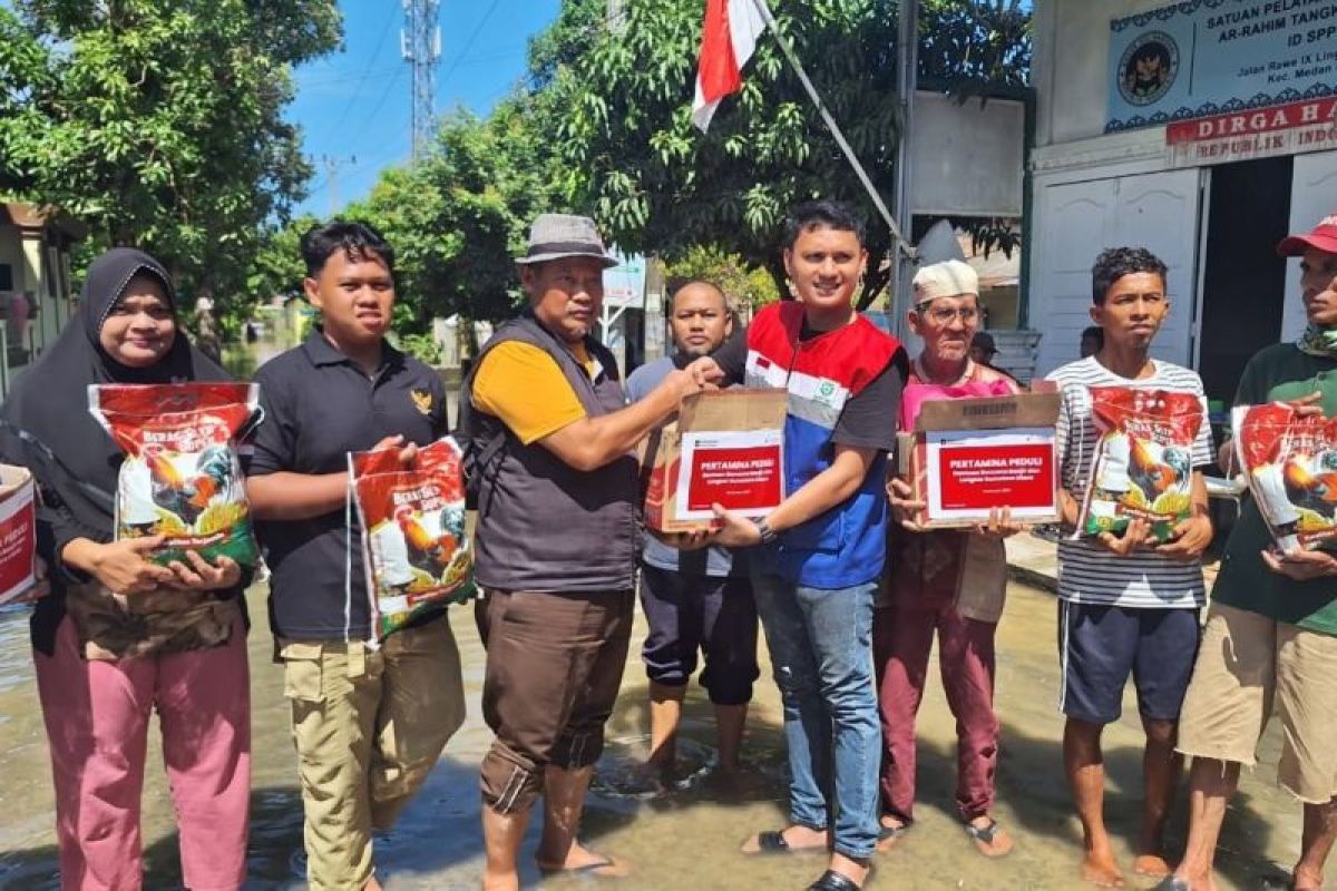 PGN kirim bantuan pangan dan obat-obatan ke lokasi bencana Sumatera