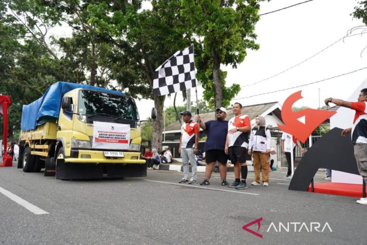 PSI Riau Gerak Cepat Kirim Bantuan Korban Banjir Sumbar
