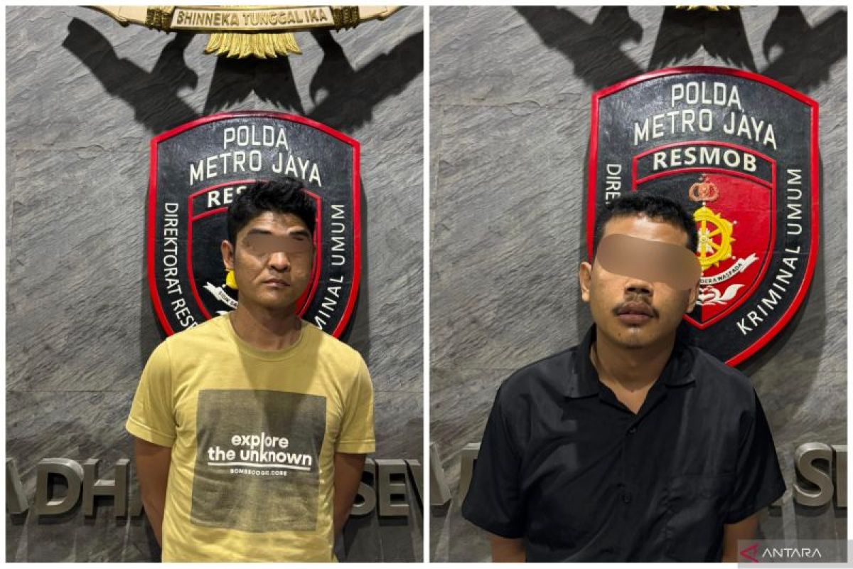 Polisi tangkap dua pelaku percobaan curanmor bersenjata api di Depok