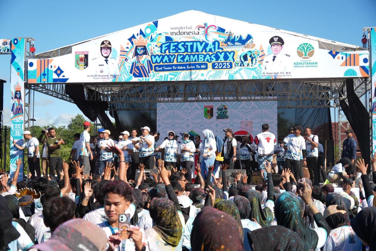 Bupati Ela sebut Run Festival Way Kambas bagian promosi daerah