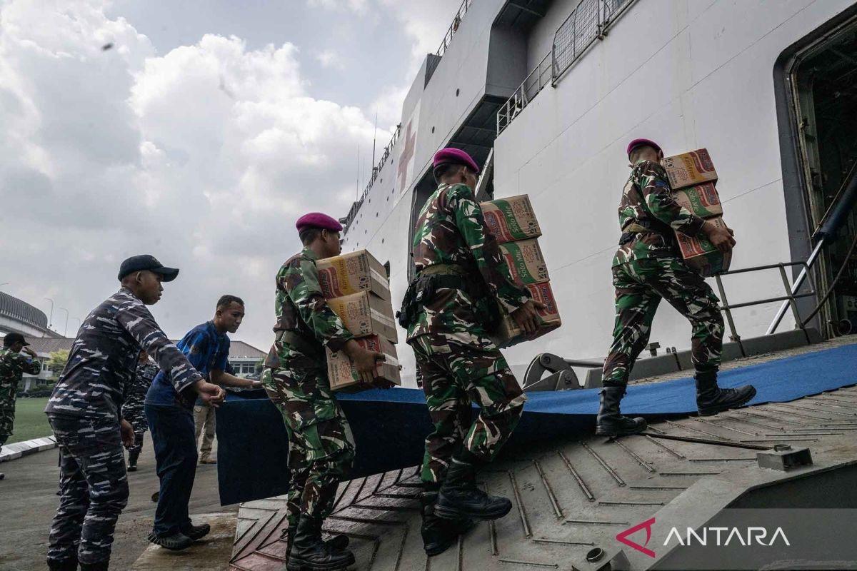 Indonesia deploys warships to boost aid distribution in flood-hit Aceh