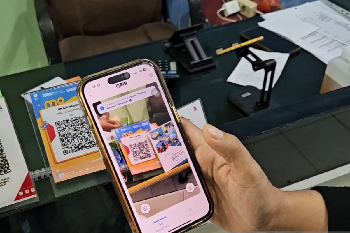 Layanan QRIS sampai di pasar-pasar Kabupaten Natuna Kepri