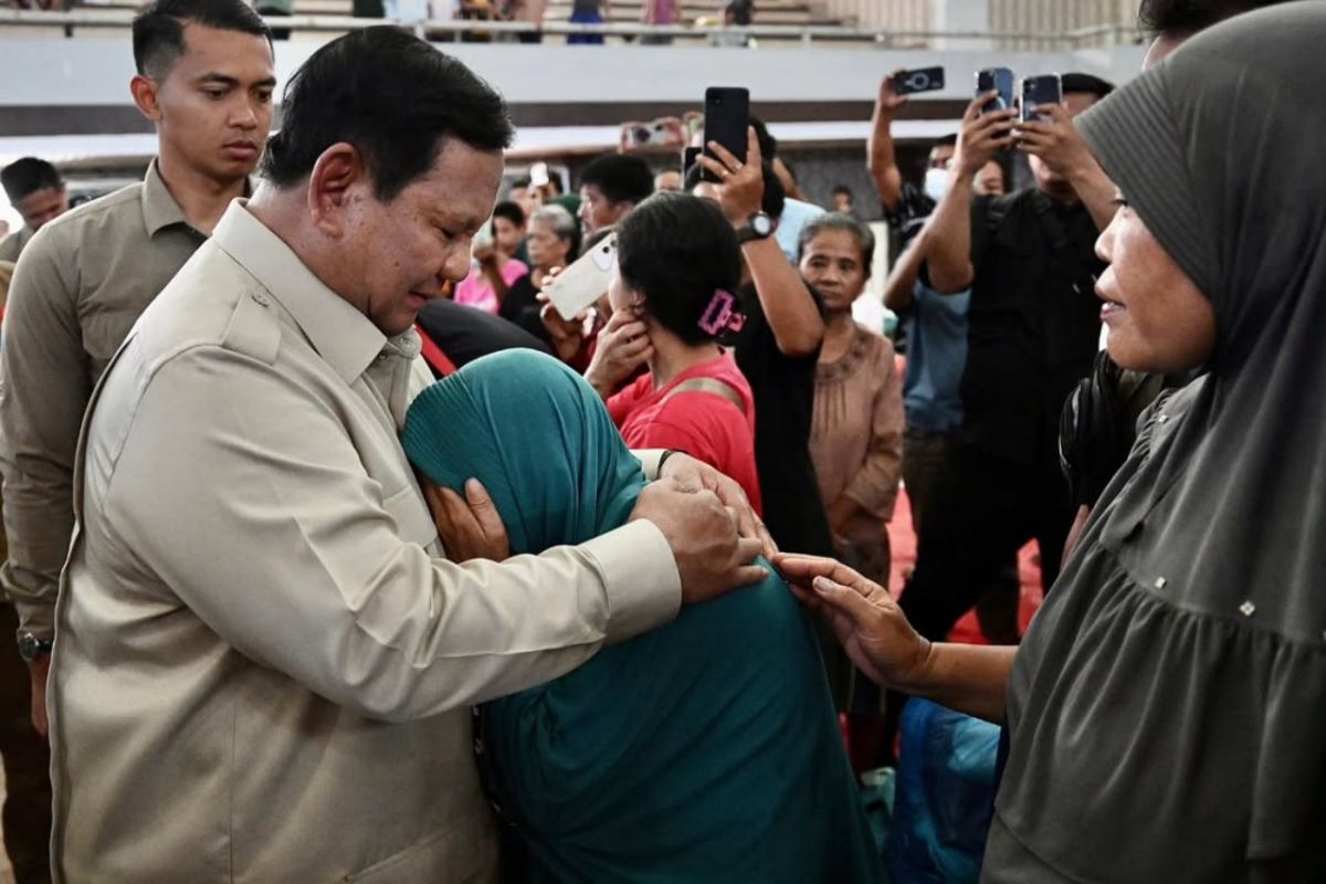 Prabowo orders swift, accurate response to Sumatra natural disaster