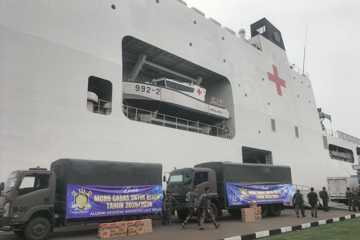 TNI AL kirim bantuan logistik gelombang ke dua ke Sibolga 