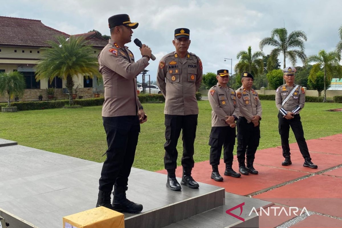Polres Bangka Barat galang dana untuk korban bencana di Sumatra