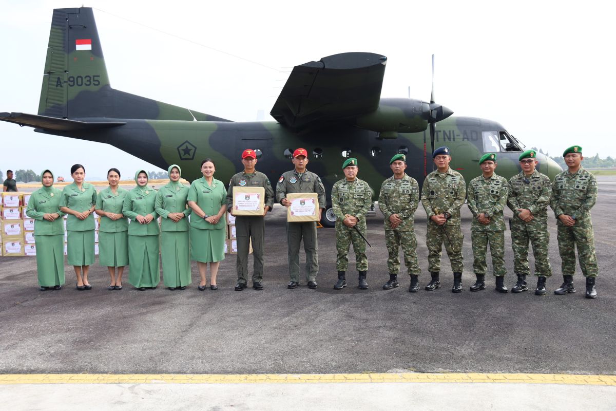 Kodam XIX kirim 5 ton bantuan untuk korban terdampak banjir di Sibolga